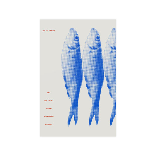 Live Life Everyday Poster